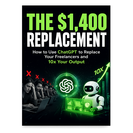 The $1,400 Replacement: How to Use ChatGPT to Replace Your Freelancers and 10x Your Output