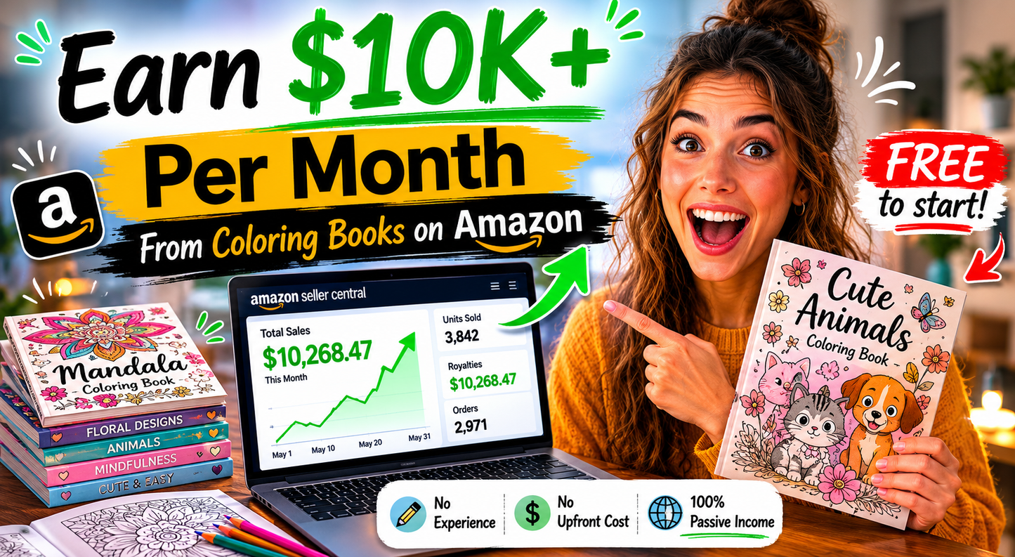 1400+ Premium Coloring Book Images Collection — Printable Digital Download