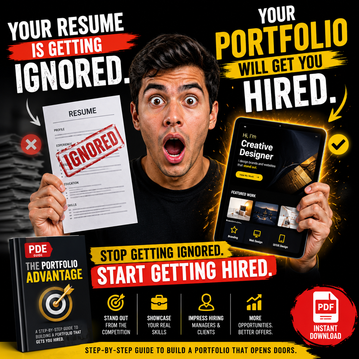 The Dream Job Portfolio Blueprint: The Step-by-Step Guide That Gets You Hired in 2026