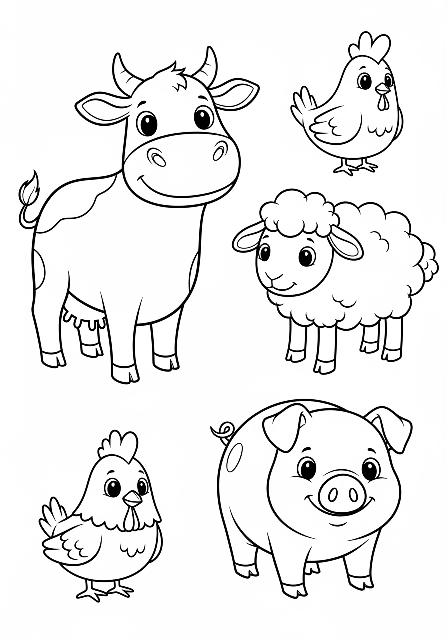 1400+ Premium Coloring Book Images Collection — Printable Digital Download